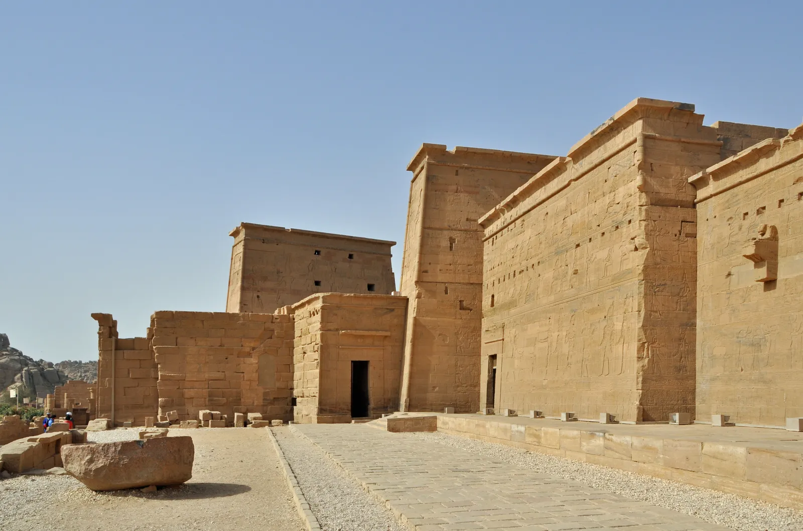 The Temple of Philae on Agilkia Island, Aswan