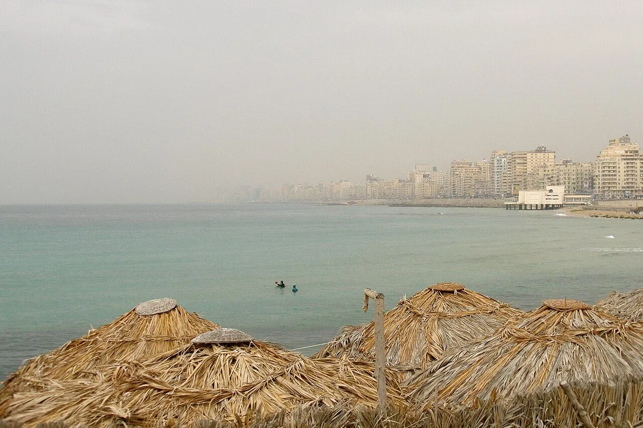 Alexandria and the Mediterranean Sea