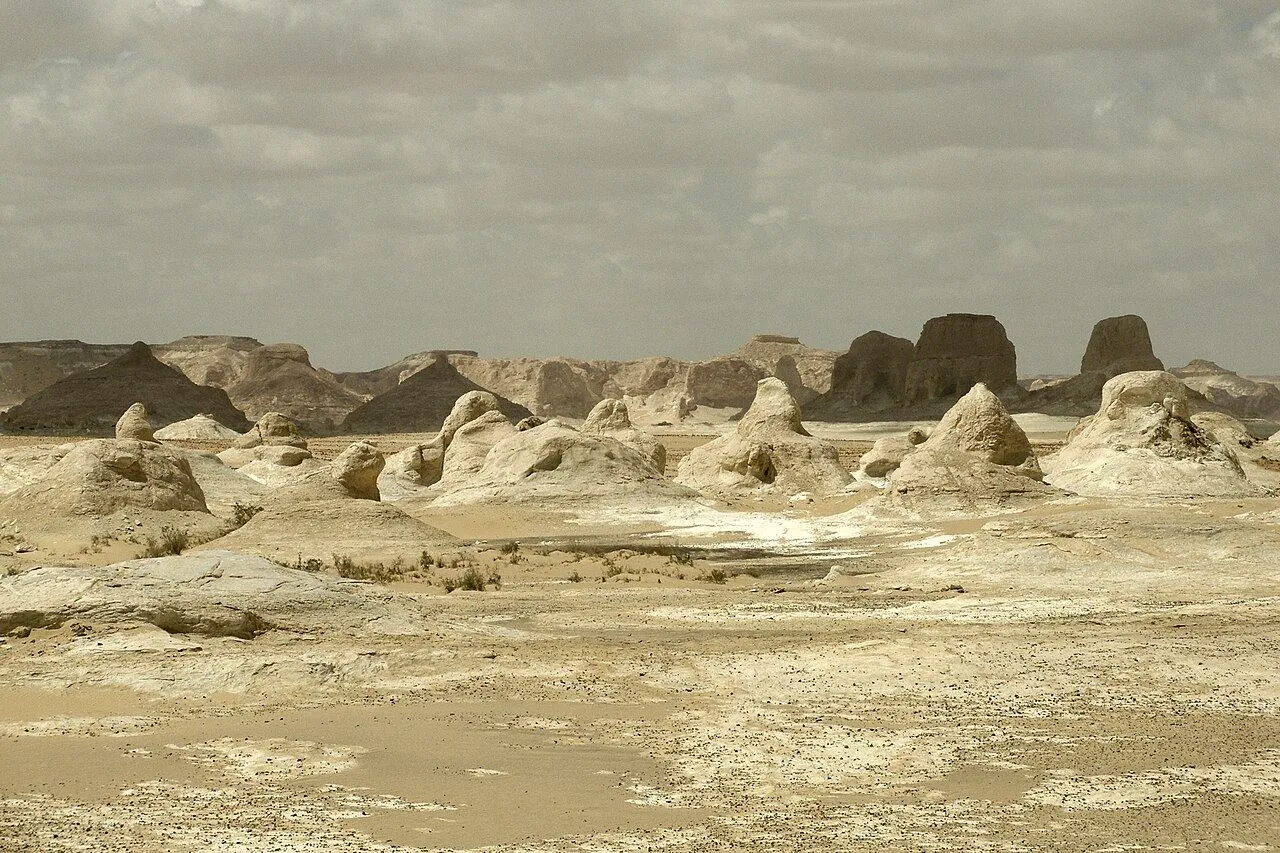 White Desert landscape