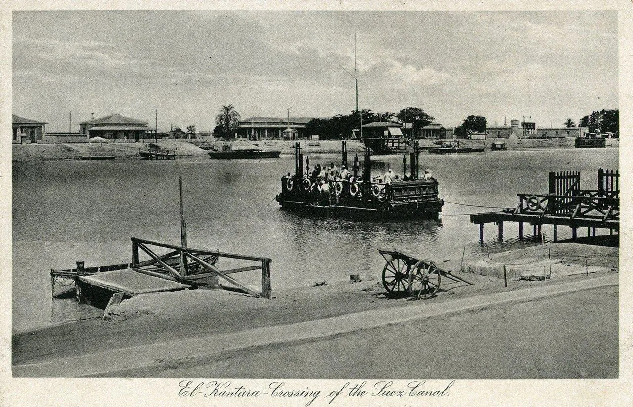 El-Kantara canal crossing