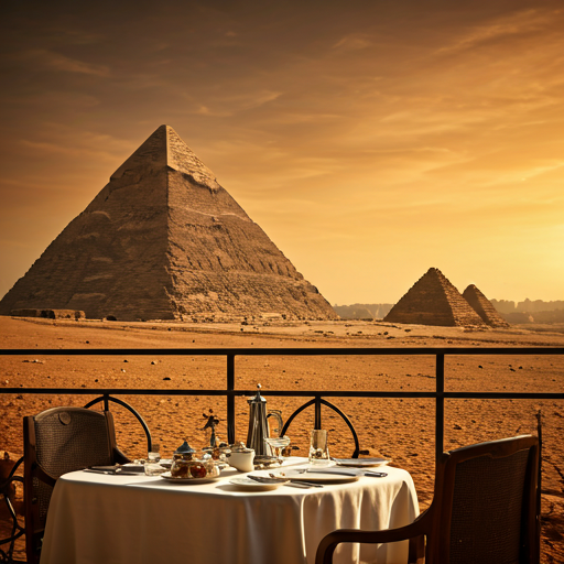Golden Hour Giza & Private Nile Dinner