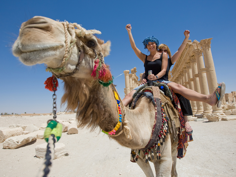 ride on the camel