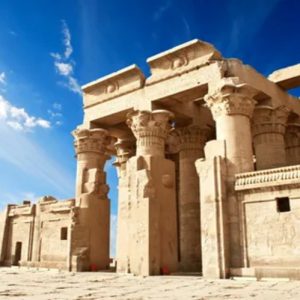 Kom Ombo Temple, Egypt, Sobek, Haroeris, Ptolemaic dynasty, crocodile god, ancient Egyptian architecture, Nile cruises, religious practices, surgical instruments.