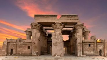 Kom Ombo Temple, Egypt, Sobek, Haroeris, Ptolemaic dynasty, crocodile god, ancient Egyptian architecture, Nile cruises, religious practices, surgical instruments.