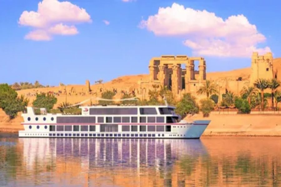 Egypt, Nile cruise, Salacia Nile Cruise, 5-day cruise, luxury experience, historical sites, Ancient Egypt, Karnak Temple, Luxor Temple, Valley of the Kings, Queen Hatshepsut Temple, Colossi of Memnon, Kom Ombo Temple, Horus Temple, High Dam, Unfinished Obelisk, Philae Temple, Aswan, Luxor, local entertainment, local cuisine, Christmas holiday.