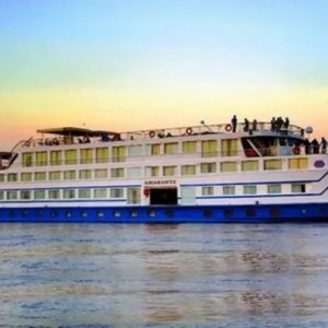 Nile Goddess Nile Cruise, Aswan, Luxor, ancient Egypt, 5-star deluxe cruise, accommodation, facilities, entertainment, spa, gym, itinerary, activities, excursions, ancient temples, local cuisine, luxury experience.