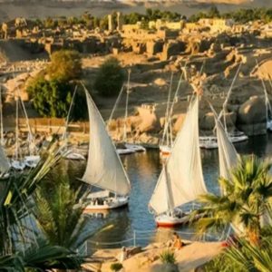 Nile Goddess Nile Cruise, Aswan, Luxor, ancient Egypt, 5-star deluxe cruise, accommodation, facilities, entertainment, spa, gym, itinerary, activities, excursions, ancient temples, local cuisine, luxury experience.