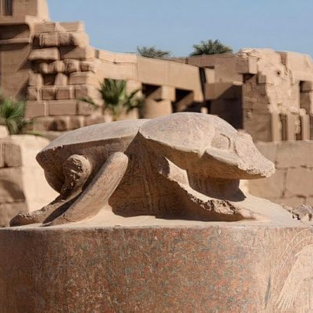 scarab at Karnak Temple,
Archaeological Revelations,
Funerary Rites,
Symbolic Resonance,
Spiritual Heritage,
Cultural Legacy,