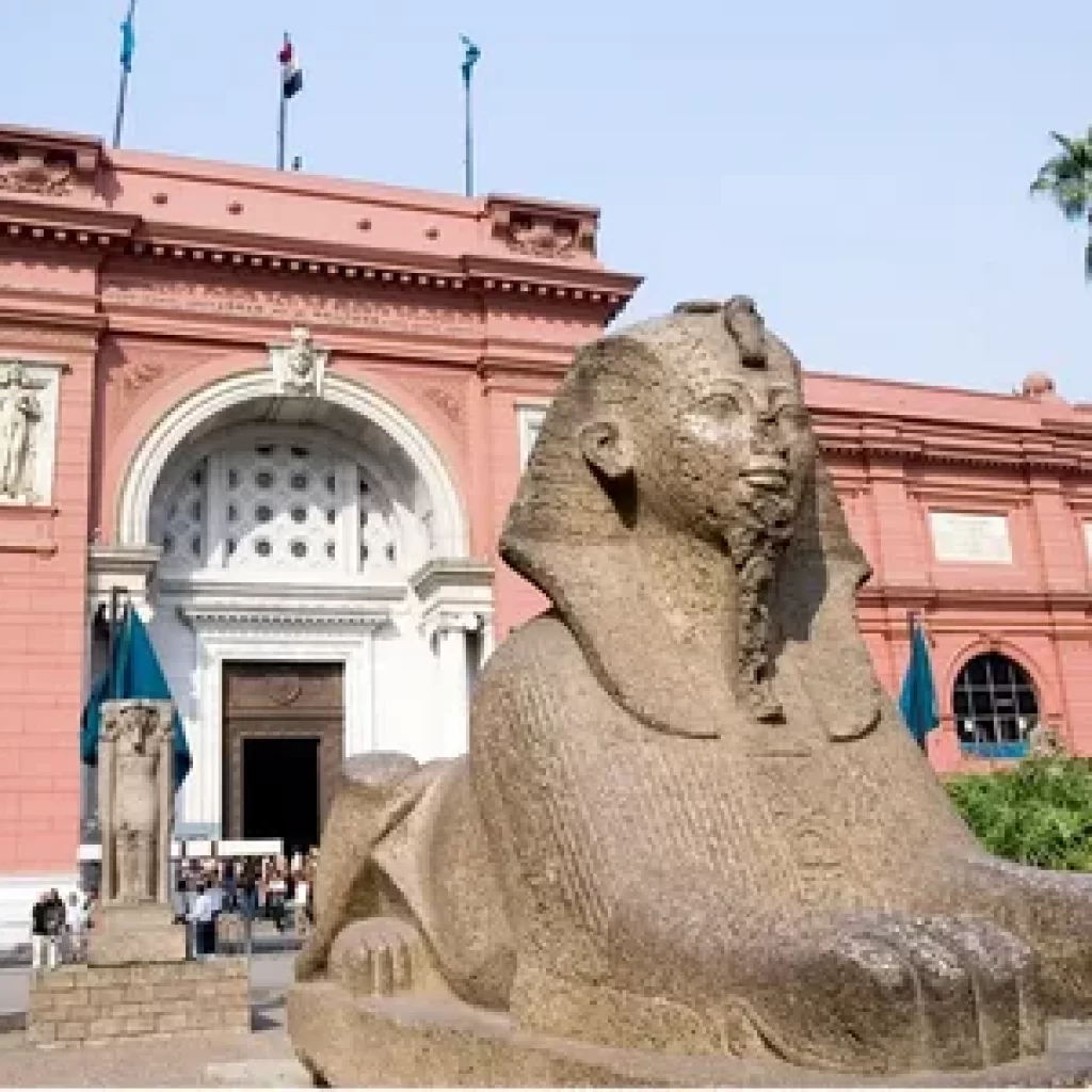 The Museum of Cairo, Egypt, cultural heritage, artefacts, ancient Egyptian, Greco-Roman, Islamic art, modern art, education, preservation, historical significance, architecture, Auguste Mariette, neoclassical, Islamic influence, workshops, guided tours.
