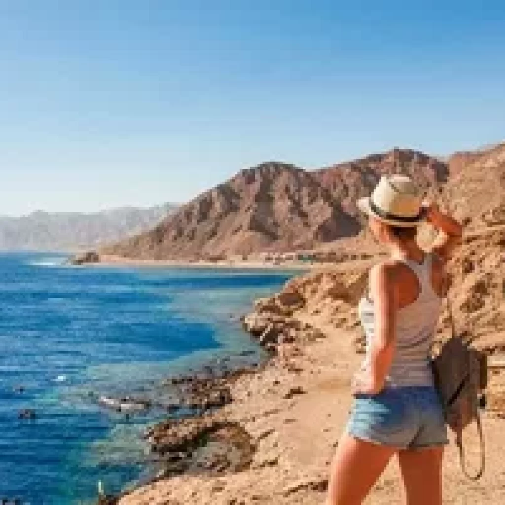 Dahab City,
Sinai Peninsula retreat,
Red Sea diving,
Bedouin culture,
Golden beaches,
Blue Hole diving,
Eel Garden snorkeling,
Desert adventures,
Lagoon windsurfing,
Three Pools snorkeling,
Mount Sinai tours