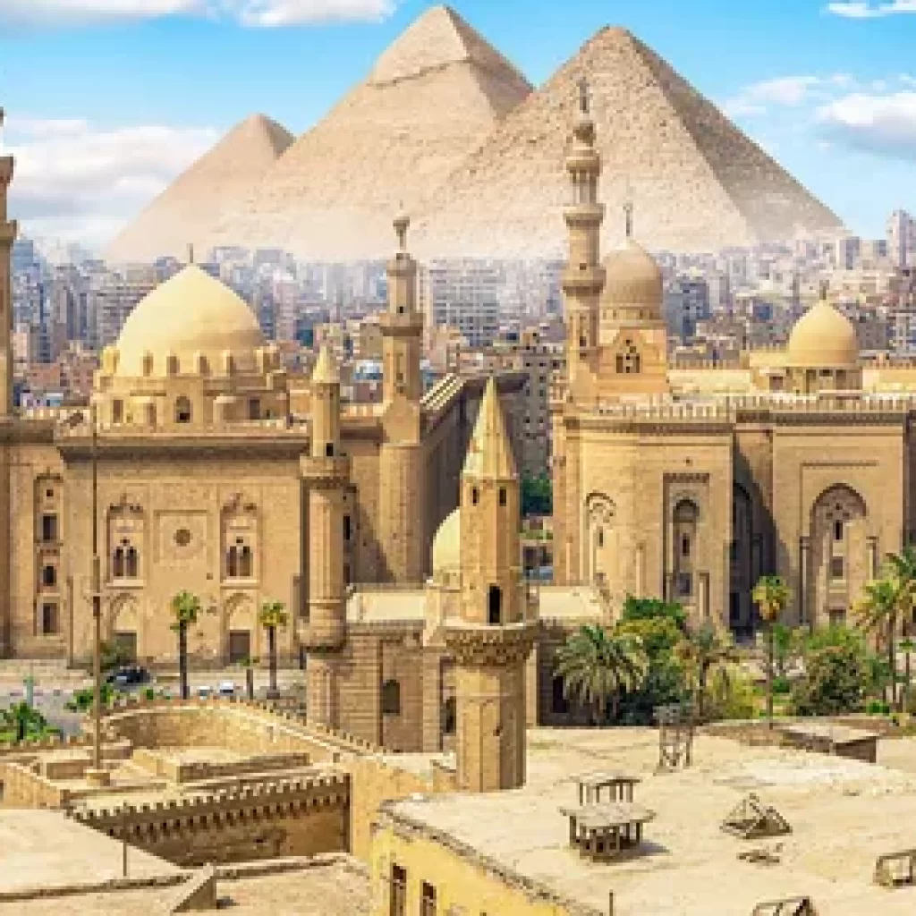 Egypt el Cairo, Pharaoh's Legacy, Giza Plateau, Cairo Citadel, Nile Felucca, Khan El Khalili Bazaar, Tahrir Square, Islamic Cairo District, Coptic Christian Sites, Zamalek Neighborhood, Cairo Opera House